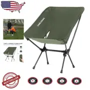 Ergonomic Outdoor Backpacking Chair - Lightweight & Easy to Assemble for Travel