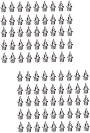 [BESPORTBLE] 220 Pcs Spikes Studs Screwback Grippers Shoes Replacements Shoes Cones Shoes Spikes Sports