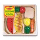 美國 瑪莉莎 Melissa & Doug 木製玩食趣-切食物玩具組