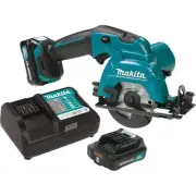 Makita 12V Max CXT Lithium Ion Cordless 3 3 8 Circular Saw 1500 RPM