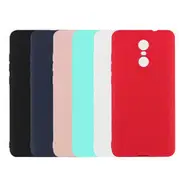 Candy Color Scrub TPU Soft Protective Case For Xiaomi Redmi Note 4/Redmi Note 4X 4G+64G 28 RED