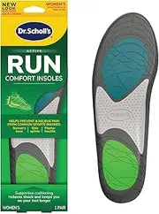 [Dr. Scholl's] Dr. Scholl’s Athletic Series Running Insoles for Women, 1 Pair, Size 5.5-9