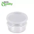 8oz Plastic Deli Food Storage Round Containers with Lids Meal Prep 300pcs Set