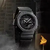 在飛比找momo購物網優惠-【CASIO 卡西歐】G-SHOCK 40周年全黑限量版手錶