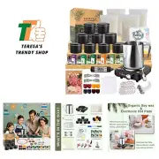 Candle Making Kit with Wax Melter, Complete Candle Making Supplies, Soy Candl...