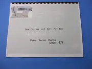White 571 Sewing Machine Manual - Printed