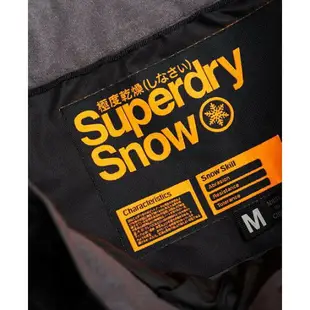 跩狗嚴選 極度乾燥 Superdry Snow 滑雪褲 雪褲 長褲 高係數防風水 黑迷彩 買比租划算 滑雪必備