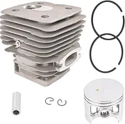 Latuwa 503993971 56mm Big Bore Cylinder Piston Ring Assembly for Jonsered 2094 2095 Husqvarn-a 395 395XP 395EPA 395XP EPA
