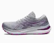 ASICS® Women's 6 B GEL-Kayano® 29 Running Shoes in Piedmont Grey/Orchid