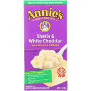 Shells And White Cheddar Mac And Cheese 6 Oz(Case Of 12) By Annie's Homegrown