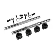 Standard 42cm Dumbbells Pair + Quick Release Locks