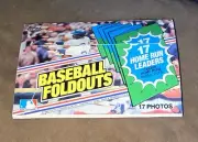 1983 Topps baseball foldouts 17 home run leaders set no. 2 of 5 Reggie Jackson