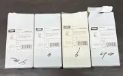 4 HUBBELL IWS-ZP-3P-W PIR WALL SWITCH MOTION SENSOR DECORATOR W/ PB 120/277V