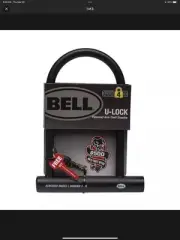 Bell U-Lock Bike Lock Security Level 4 | Anti-Theft Shackle NEW FAST SHIPPING!!!