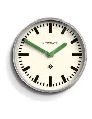 [Newgate] Luggage Wall Clock Galvanised Hands in Two Tone