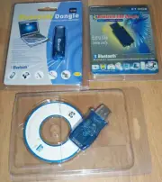 Bluetooth USB Dongle 2x and one SIM reader/programmer