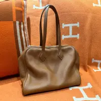 在飛比找PopChill優惠-[二手] Hermès Sac Victoria 35 X刻