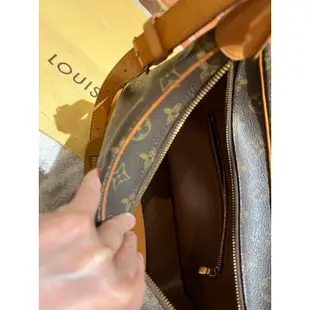 LV 經典老花牛角包免運優惠 LOUIS VUITTON肩背包 斜背包 LV Vintage保證正品 M51265