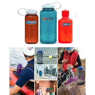 【美國 Nalgene】500cc 寬口水壺 Tritan『哈密瓜』2178-2071