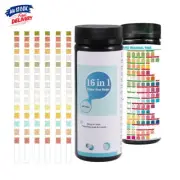 100PCS 16 in 1 Drinking Water Test Kit Strips Home Water Quality Test for Tap