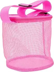 COMNESTBI 1Pc Mesh Storage Bag for Seashell Collection Beach Bag Lightweight and Easy to Clean for Beach Swimming Boating Outdoor Activities Designs
