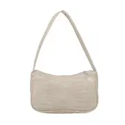 Crocodile Pattern Women Underarm Bag Vintage Design PU Leather Ladies Small Shoulder Bags Female Tote Baguette Purse Handbags