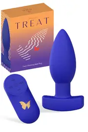Wild Secrets Treat 5.3" Remote Controlled Vibrating Butt Plug