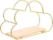 Style Cloud Shape Floating Shelf for Living Room Wall Mount Decorative Rack