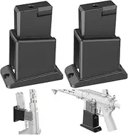TFNUO Gun Wall Mount with Magazine Holder, Vertical Wall Rack for Gun Accessories 223/5.56, Storage&Organizaton,Holding 300LB Bearing Tension Without Breaking