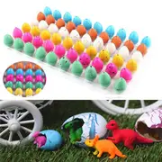 60PCS Magic Water Growing Hatching Dinosaur Eggs Kids Toys Christmas Children Gift 4929 2