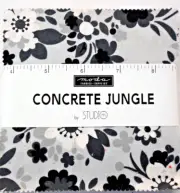MODA FABRICS"CONCRTE JUNGLE" CHARM PACK BTCP