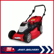 LINCOLN 17" Electric Lawn Mower Lightweight Grass Cutting 1800W Push Lawnmower