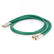 Hifi audio MCINTOSH 2328 4N Copper RCA Interconnect audio cable wire with Pailicce gold plated plugs RCA to RCA extension cord