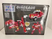 Sealed Tek o Blox 3 In 1 Brick Building Playset 268 Pieces T-Rex, ORV, Robot