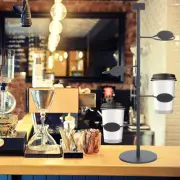 Paper Cups Storage Rack Cafe Supply Holders for Drinks Coffee Stacker