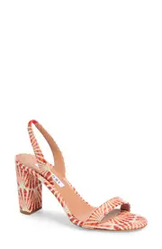 Aquazzura So Nude Block Heel Slingback Sandal