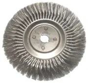 Weiler 08219 Knot Wire Brush Wheel 12" for Bench Grinder 1 1/4" Arbor 3600 RPM