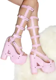 [Y.R.U.] Baby Nightcall Hi Platform Heels
