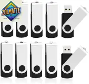 10 X 1GB USB Flash Drive 1Gb Flash Drive Swivel Thumb Drive Memory Stic