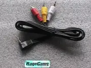 3.5MM COMPOSITE RCA CABLE PLUG VIDEO IN ADAPTER FOR GARMIN GPS DEZL RV 760LMT