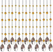 [OKUOKA] Curtains Bead Curtain Crystal Glass Cut Off Decoration Living Room Entrance Door Curtain, A Variety of Styles Sizes Customizable (Color : A, Size : 60x80cm)