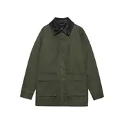 [Anine Bing] Anine Bing Sean Patch-pocket Military Jacket XS GREEN