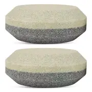 Dual Grit Sharpener Stone Multipurpose Axe Sharpening Puck, 120/280 Grit