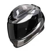 EXO-491 Abilis Black Silver White Full Face Helmet