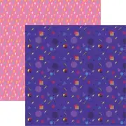90s Flashback - 90s Flashback - 12X12 Scrapbook Papers - 5 Sheets