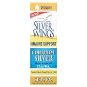 Natural Path Silver Wings, Colloidal Silver, Extra Strength, 500 PPM, 2 fl oz (60 ml)