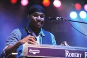 Robert Randolph performs at Day 3 of the 2009 Voodoo Experience at- Old Photo