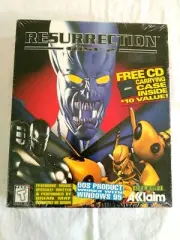Resurrection RISE 2 DOS CD ROM "MUSIC BY BRIAN MAY" FACTORY SEALED