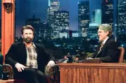 Actor Alec Baldwin On Leno 1995 Old Television Photo 2