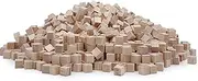 Unfinished Wood Cubes - Natural Wooden Blocks for Crafts, Arts, DIY Projects, and Puzzle Making (1cm, Pack of 1000)
